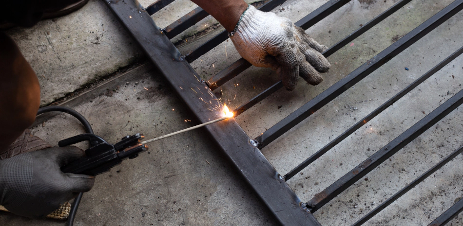 ongoing welding project in creating minimal gates